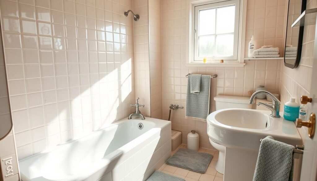bathroom deep cleaning
